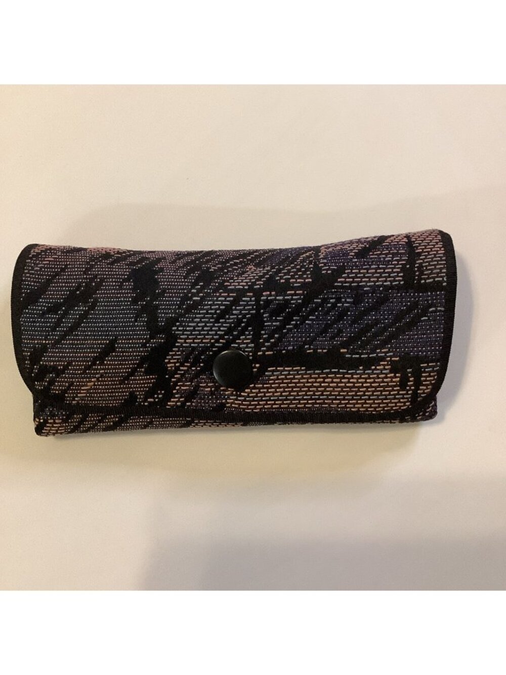 Eyeglass Case Holder Fold Over Closure Multi Color, Preloved